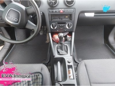 Коврики EVA 3D c бортами для Audi A3 (8P) 2003 - 2012
