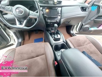 Коврики EVA 3D c бортами для Nissan Qashqai J11 (английский) 2014 - наст. время