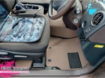 Коврики EVA 3D c бортами для Toyota Porte II / Spade 2012 - 2020