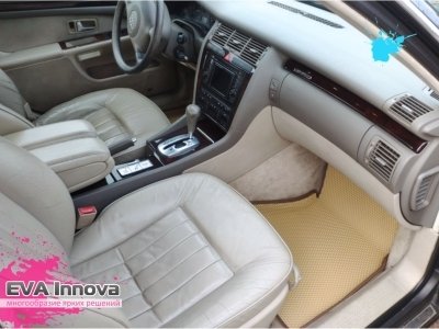 Коврики EVA 3D c бортами для Audi A8 (D3) LONG 2002 - 2010