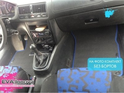 Коврики EVA 3D c бортами для Volkswagen Golf IV 1997 - 2005