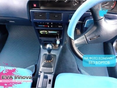 Коврики EVA 3D c бортами для Toyota Sprinter Carib II 1988-1995