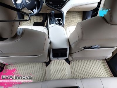Коврики EVA 3D c бортами для Toyota Camry VIII XV70 2018 - 2024