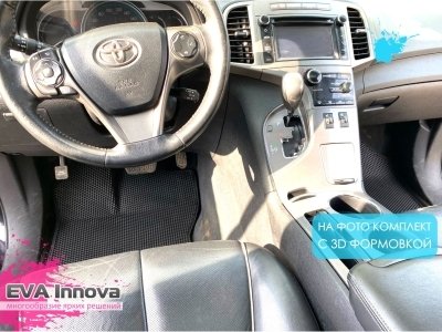Коврики EVA 3D c бортами для Toyota Venza 2008 - 2017