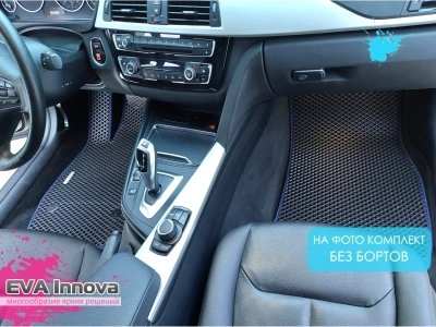 Коврики EVA 3D c бортами для BMW 3 (F30) 2011 - 2015