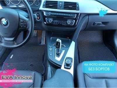 Коврики EVA 3D c бортами для BMW 3 (F30) 2015 - 2020 рестайлинг