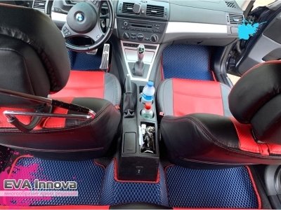Коврики EVA 3D c бортами для BMW Х3 (E83) 2004 - 2010