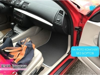 Коврики EVA 3D c бортами для BMW 1 (E81/Е87/E88) 2004 - 2011