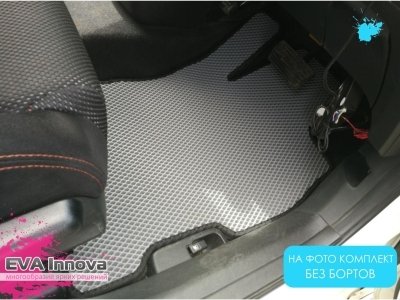 Коврики EVA 3D c бортами для Honda Stream I 2WD 2000 - 2006