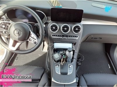 Коврики EVA 3D c бортами для Mercedes GLC-класс X253 2015 - наст. время