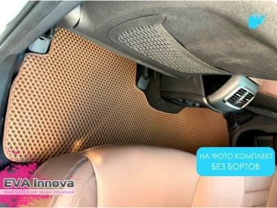 Коврики EVA 3D c бортами для Kia Sorento Prime 2016 - 2020