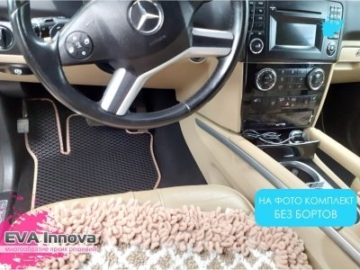 Коврики EVA 3D c бортами для Mercedes GL-класс X164 2006 - 2012 