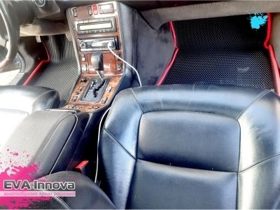 Коврики EVA 3D c бортами для Mercedes S-класс W140 Long 1991 - 1998  