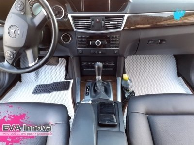 Коврики EVA 3D c бортами для Mercedes Е-класс C207 (купе) 2009 - 2016 