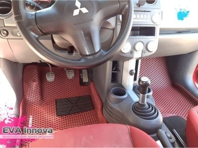 Коврики EVA 3D c бортами для Mitsubishi Colt VI 2002 - 2012