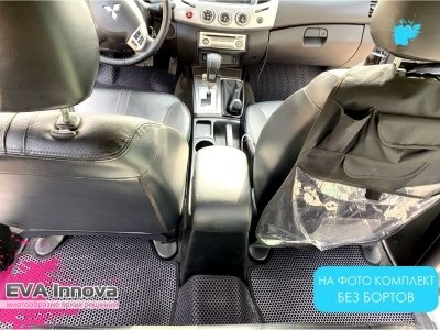 Коврики EVA 3D c бортами для Mitsubishi L200 IV 2006 - 2014