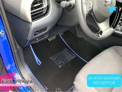 Коврики EVA 3D c бортами для Toyota CH-R 2016 - 2023