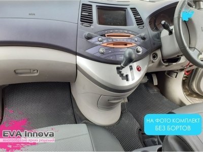 Коврики EVA 3D c бортами для Mitsubishi Grandis (правый руль) 2003 - 2011