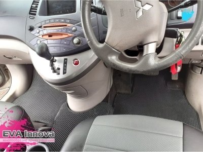 Коврики EVA 3D c бортами для Mitsubishi Grandis (правый руль) 2003 - 2011