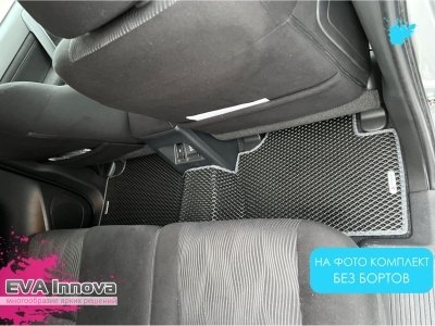 Коврики EVA 3D c бортами для Mitsubishi Pajero Sport III 2016 - наст. время