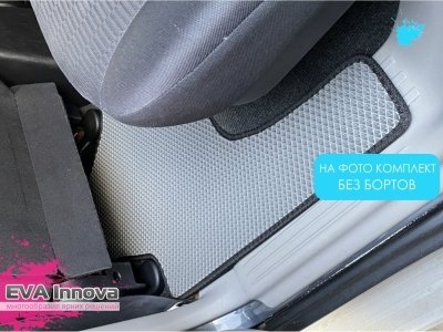 Коврики EVA 3D c бортами для Mitsubishi Pajero Sport II 2008 - 2016