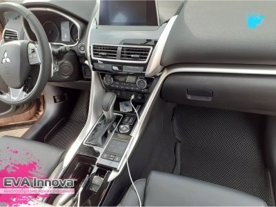 Коврики EVA 3D c бортами для Mitsubishi Eclipse Cross 2017 - наст. время