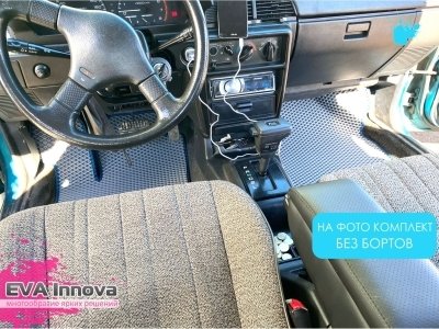 Коврики EVA 3D c бортами для Mitsubishi Colt III 1988 - 1992