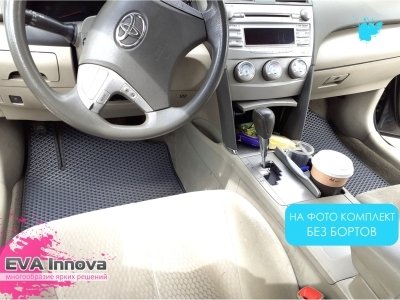Коврики EVA 3D c бортами для Toyota Camry VI XV40 2006 - 2011