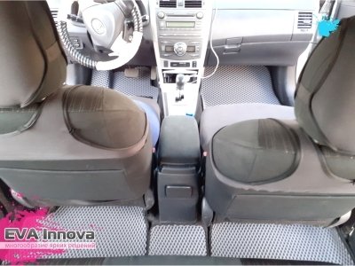 Коврики EVA 3D c бортами для Toyota Corolla (E140/E150) 2006 - 2013