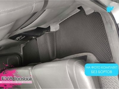 Коврики EVA 3D c бортами для Toyota Land Cruiser Prado 120 7 мест 2002 - 2009