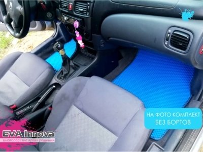 Коврики EVA 3D c бортами для Nissan Almera (N16) 2000 - 2006