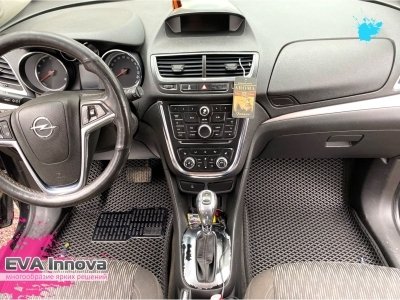 Коврики EVA 3D c бортами для Opel Mokka 2012 - 2019