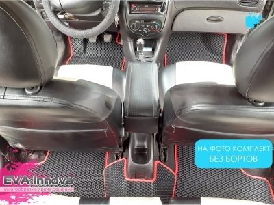 Коврики EVA 3D c бортами для Peugeot 206 1998 - 2012