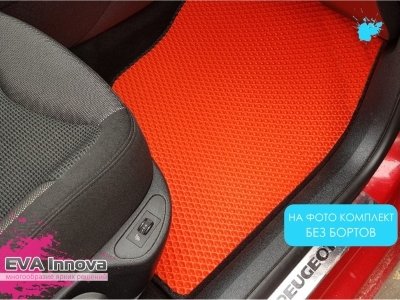 Коврики EVA 3D c бортами для Peugeot 308 I 2008 - 2014