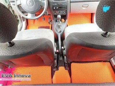 Коврики EVA 3D c бортами для Renault Symbol 1999 - 2008