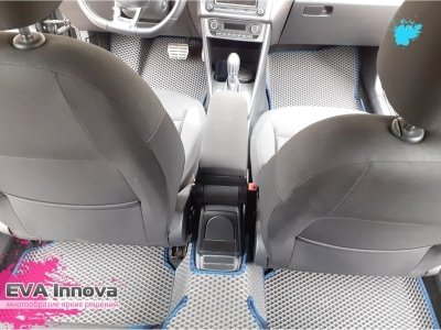 Коврики EVA 3D c бортами для Seat Ibiza IV 2008 - 2017