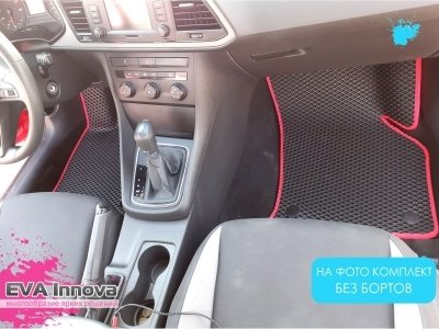Коврики EVA 3D c бортами для Seat Leon III 2012 - 2020