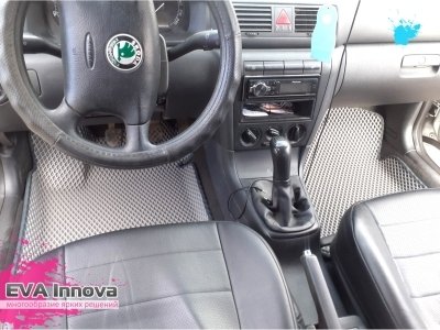 Коврики EVA 3D c бортами для Skoda Octavia Tour Combi 1997 - 2010