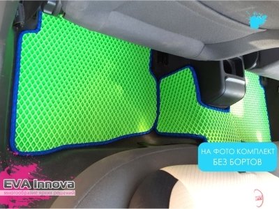 Коврики EVA 3D c бортами для Skoda Fabia I 1999 - 2007