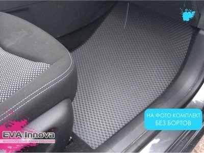 Коврики EVA 3D c бортами для Peugeot 408 2011 - наст. время