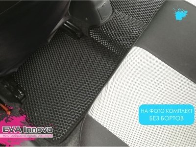 Коврики EVA 3D c бортами для Chevrolet Lanos 1997 - 2009
