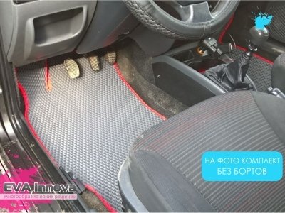 Коврики EVA 3D c бортами для Fiat Albea 2002 - 2012