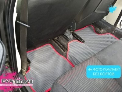 Коврики EVA 3D c бортами для Fiat Albea 2002 - 2012