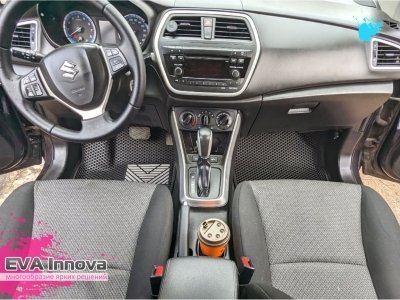 Коврики EVA 3D c бортами для Suzuki SX-4 II (S-Cross) 2013 - 2022