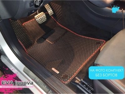 Коврики EVA 3D c бортами для Mercedes CLA-класс 2013 - наст. время