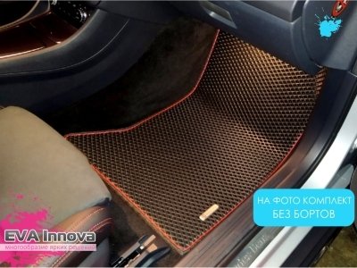 Коврики EVA 3D c бортами для Mercedes GLA-класс 2013 - наст. время