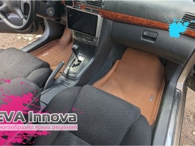 Коврики EVA 3D c бортами для Toyota Avensis II 2003- 2009
