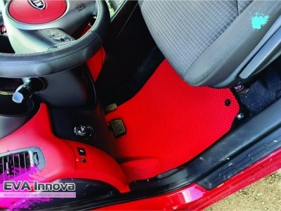 Коврики EVA 3D c бортами для Kia Soul I 2009 - 2014