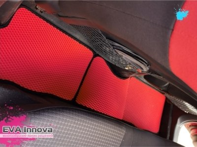 Коврики EVA 3D c бортами для Kia Soul I 2009 - 2014