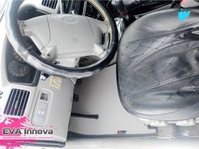 Коврики EVA 3D c бортами для Kia Rio I 2000 - 2005